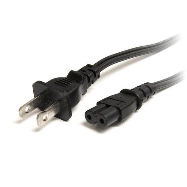 Dynamicfunction StarTech  Cable 10feet Standard Laptop Power Cord NEMA 1-15P to C7 Retail DY167705